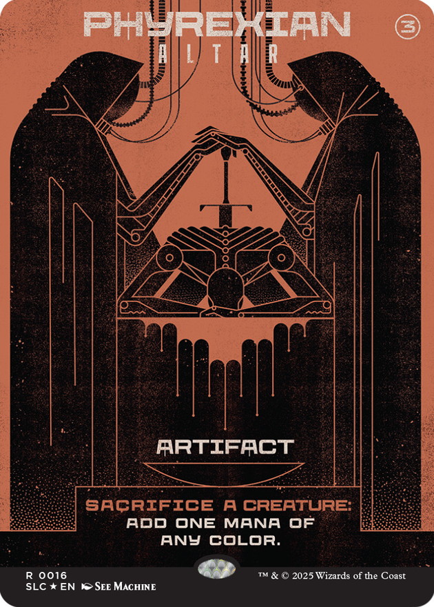 0016)ファイレクシアの供犠台/Phyrexian Altar《英語》【SLC】