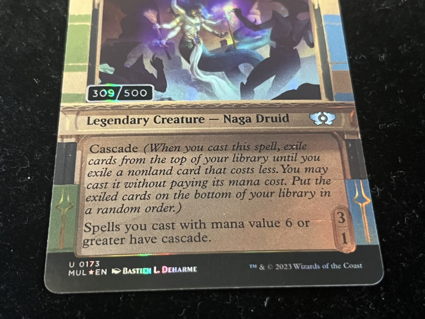 (ダブルレインボウFOIL)報奨の祝賀者、イモーティ/Imoti, Celebrant of Bounty《英語》【MUL】