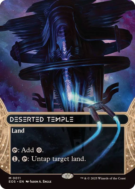 さびれた寺院 初版 foil ODY MTG マジック・ザ・ギャザリング さびれた寺院/Deserted Temple》[ODY] 土地R | 日本最大級 MTG