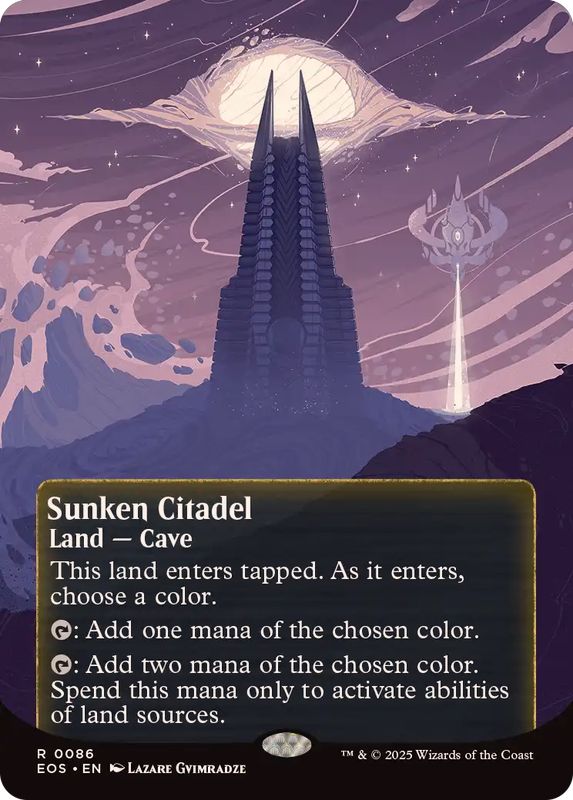 色あせた城砦　英語 foil / Tarnished Citadel MTG 色褪せた城塞 Foil 英語版-販売する店舗