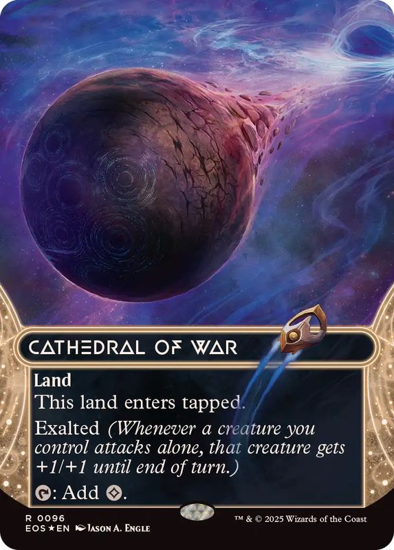 EX+](ギャラクシーFOIL)(0096)戦の大聖堂/Cathedral of War