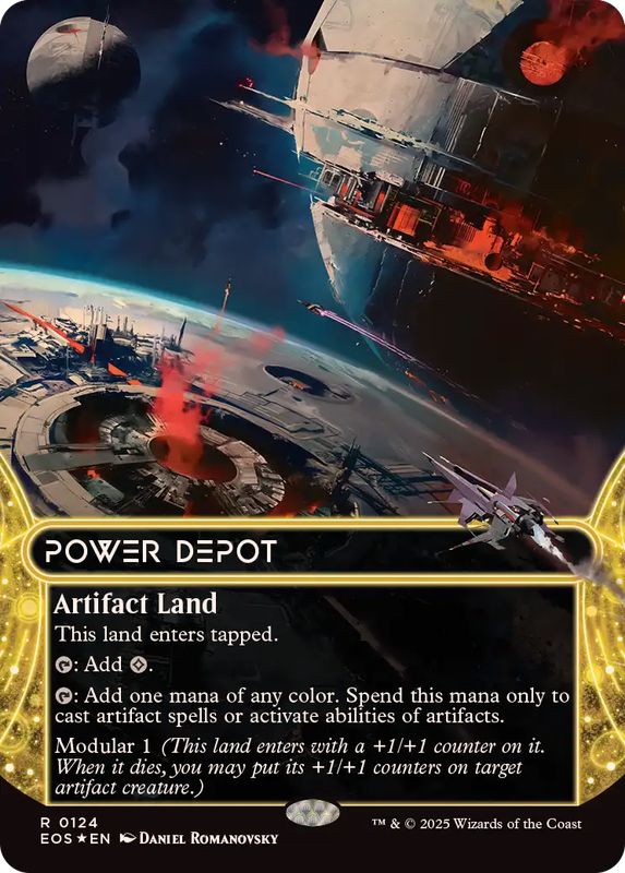 EX+](ギャラクシーFOIL)(0124)魔力倉庫/Power Depot《英語》【EOS】