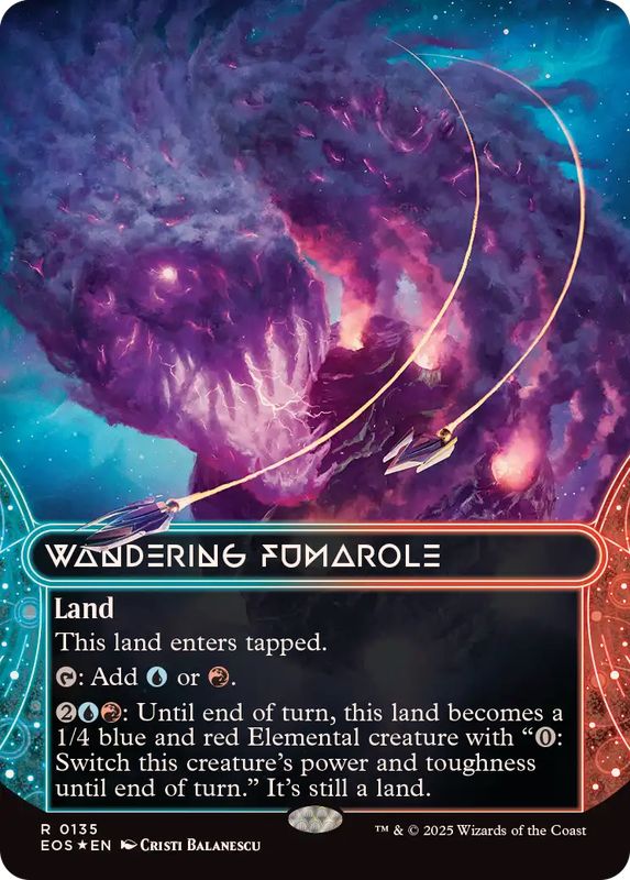 ギャラクシーFOIL)(0135)さまよう噴気孔/Wandering Fumarole