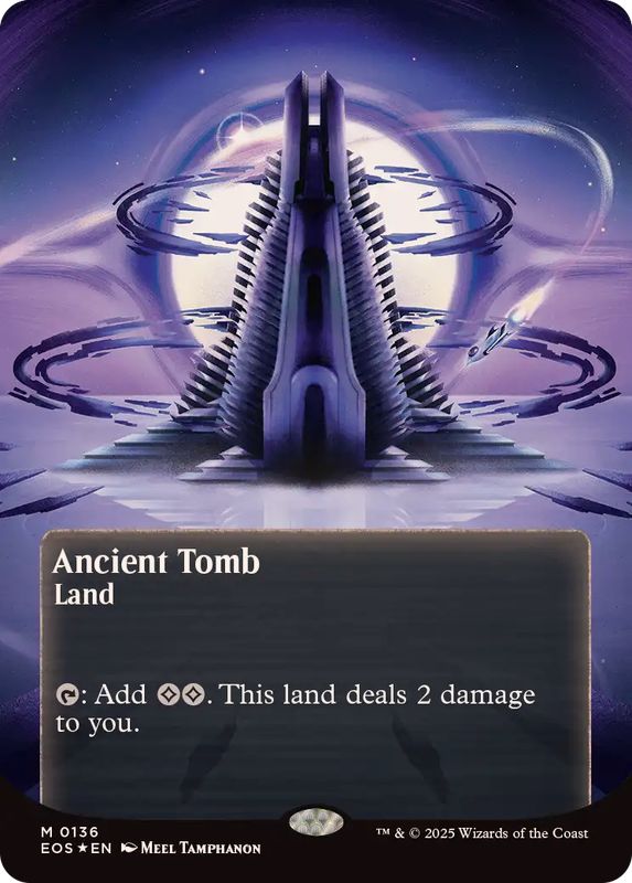 古えの墳墓　ギャラクシー foil 英語　星景　ancient tomb ギャラクシーFOIL)(0136)古えの墳墓/Ancient Tomb《英語》【EOS】