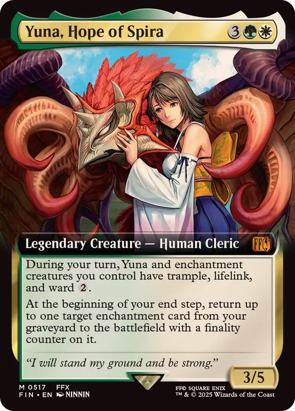 MTG スピラの希望、ユウナ 英語版 Foil - メルカリ