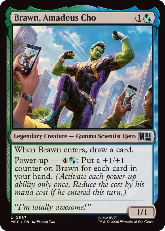 EX+]ブロウン、アマデウス・チョ/Brawn, Amadeus Cho《英語》【MSC】