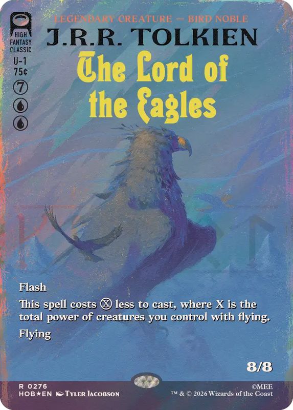 サージFOIL)ワシの王/The Lord of the Eagles《英語》【HOB】