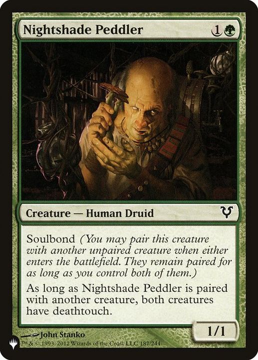 ベラドンナの行商人 Nightshade Peddler 英語 Reprint Cards The List