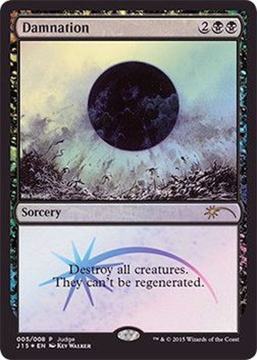 (FOIL)滅び/Damnation《英語》【Judge Promos】 (FOIL)滅び/Damnation《英語》【Judge Promos】