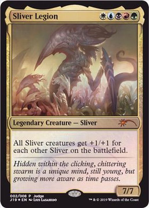 [EX+](FOIL)スリヴァー軍団/Sliver Legion《英語》【Judge Promos】