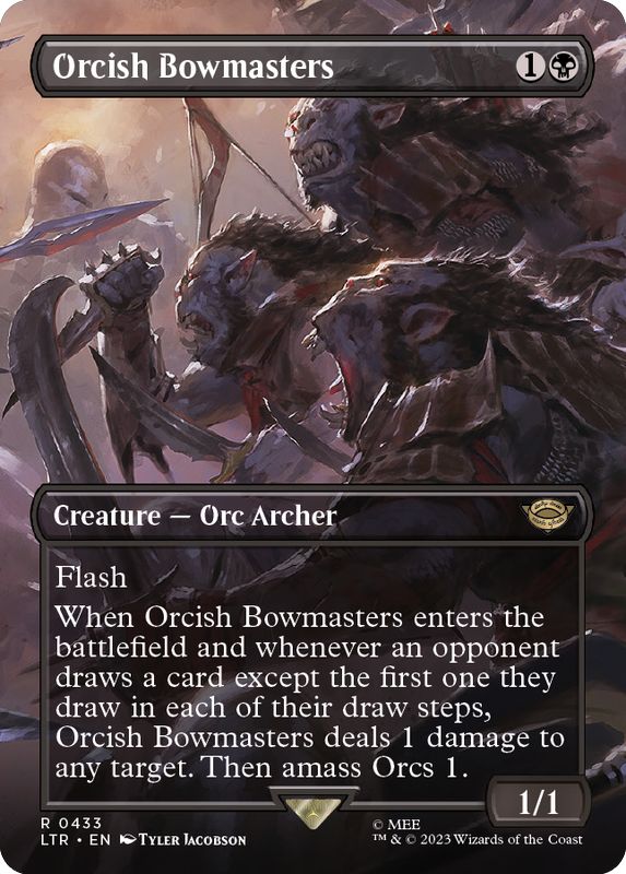 【MTG】オークの弓使い/Orcish Bowmasters FOIL 2枚マジックザギャザリング