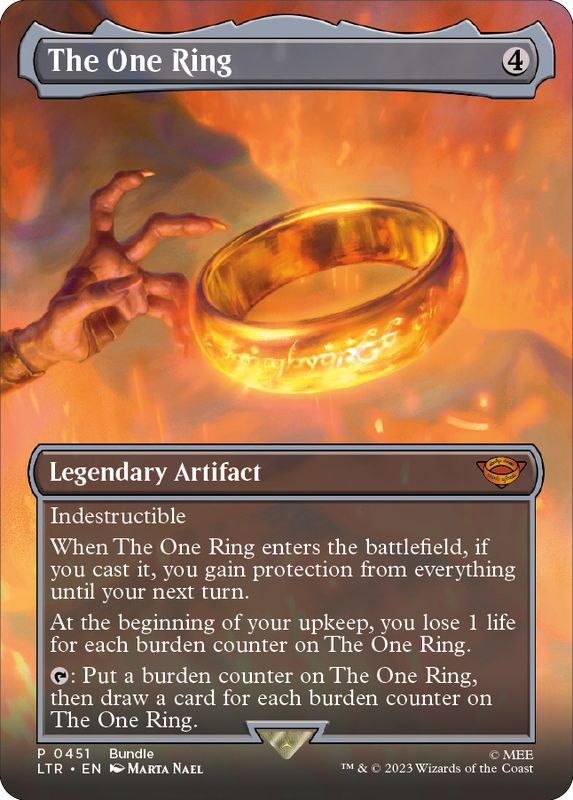 MTG foil 英語版 一つの指輪 The One Ring 指輪物語 ③