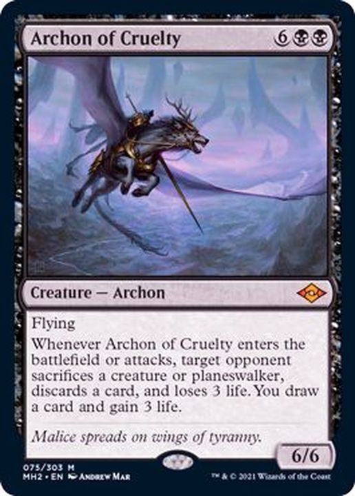 MTG Archon of Cruelty(残虐の執政官) 英語 - マジック：ザ・ギャザリング