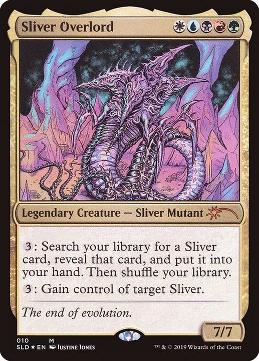 MTG  スリヴァーの首領 Sliver Overlord   Foil  英語