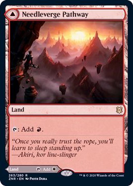 FOIL)針縁の小道/Needleverge Pathway《英語》【ZNR】